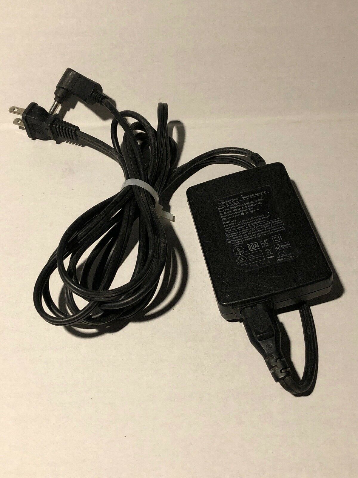 NEW Rocketfish RF-AC9023 19V 4.74A 90W AC Adapter Charger w/ Power Cord